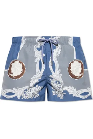 VERSACE Uomo, Costumi da bagno, Blu, L, new