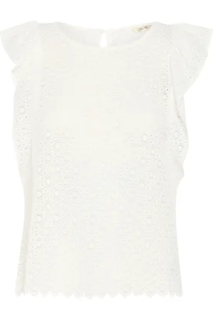 Cream Donna, Top, Bianco, XL, new