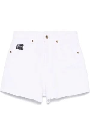 VERSACE Donna, Pantaloncini, Bianco, W29, new