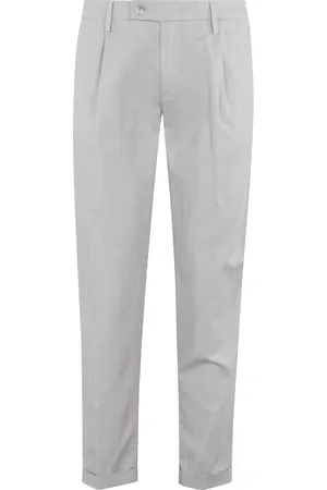 RE-HASH Uomo, Pantaloni, Grigio, W30, new