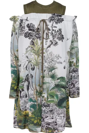 Alberta Ferretti Donna, Abiti, Multicolore, M, new