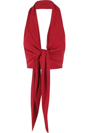 FEDERICA TOSI Donna, Top, Rosso, S, new
