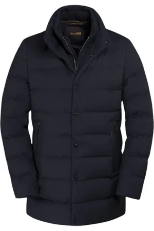 MOORER Uomo, Giacche, Blu, XL, new