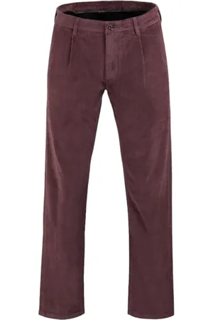 MOORER Uomo, Pantaloni, Rosso, L, new