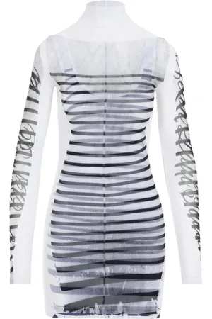 Jean Paul Gaultier Donna, Abiti, Bianco, XS, new