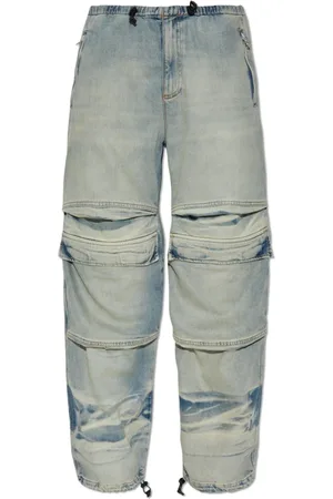 Diesel Unisex, Jeans, Blu, XL, new