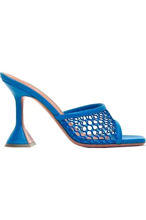 Amina Muaddi Donna, Scarpe, Blu, 37 EU, new
