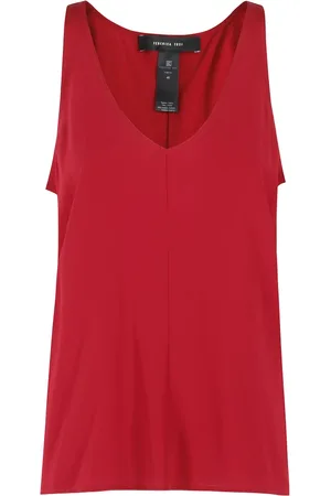 FEDERICA TOSI Donna, Top, Rosso, S, new