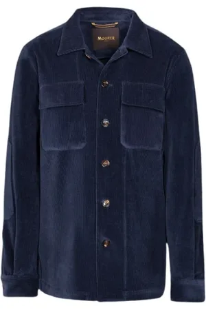 MOORER Uomo, Giacche, Blu, M, new