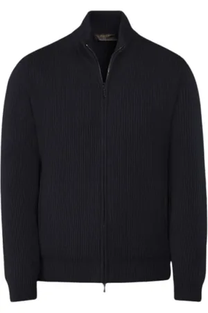 MOORER Uomo, Maglie, Blu, XL, new