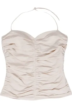 The New Society Donna, Top, Bianco, L, new