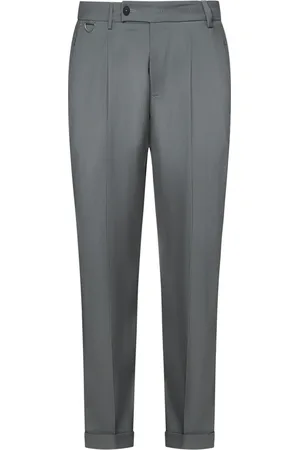 LOW BRAND Uomo, Pantaloni, Grigio, W40, new