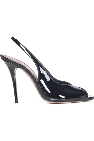 Amina Muaddi Donna, Scarpe, Nero, 40 EU, new