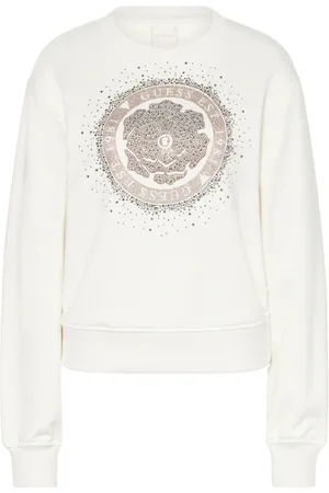 Guess Donna, Felpe, Bianco, L, new