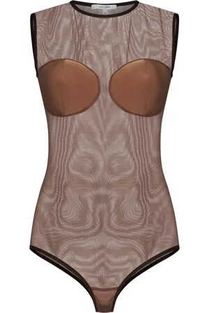 Nensi Dojaka Donna, Top, Marrone, XS, new