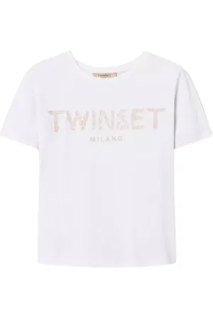 Twin-Set Donna, Top, Bianco, L, new