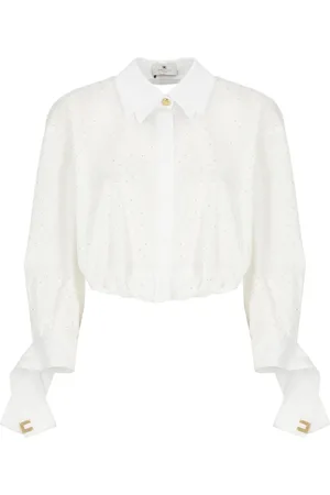 Elisabetta Franchi Donna, Camicette , Bianco, M, new