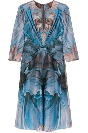 Alberta Ferretti Donna, Abiti, Multicolore, L, new
