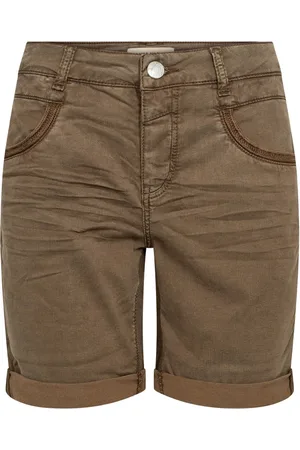 Mos Mosh Donna, Pantaloncini, Marrone, W25, new
