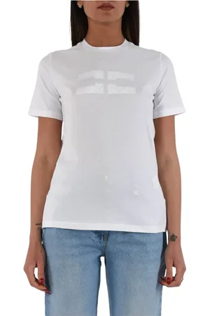 Elisabetta Franchi Donna, Top, Bianco, M, new