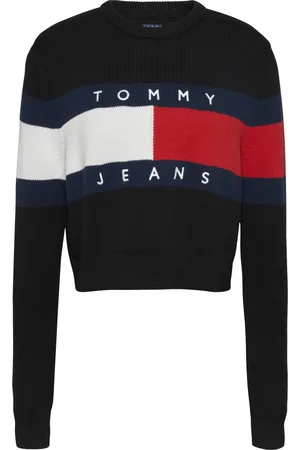 Tommy Hilfiger Donna, Maglie, Nero, L, new