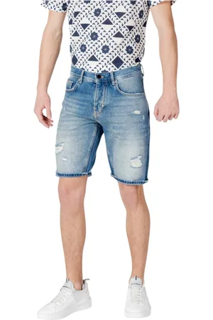 Antony Morato Uomo, Pantaloncini, Blu, W34, new