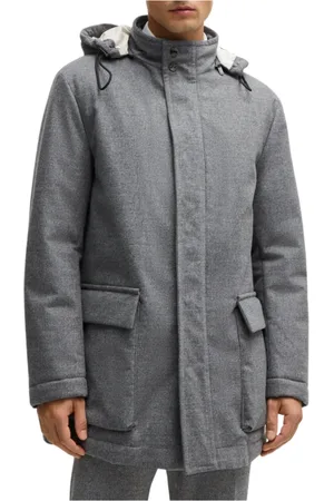 HUGO BOSS Uomo, Giacche, Grigio, XL, new