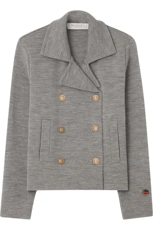 BUSNEL Donna, Giacche, Grigio, L, new