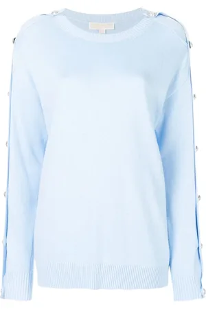 Michael Kors Donna, Maglie, Blu, S, new