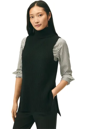 Brooks Brothers Donna, Maglie, Nero, L, new