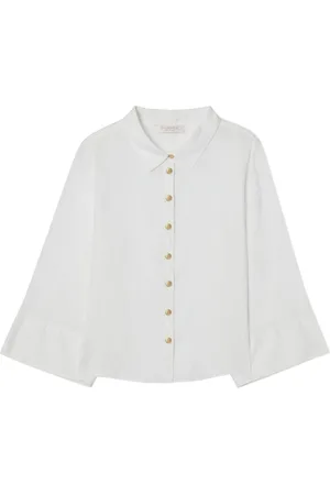 BUSNEL Donna, Camicette , Bianco, 2Xl, new