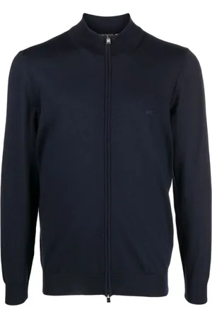 HUGO BOSS Uomo, Maglie, Blu, L, new