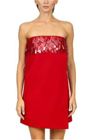 AMEN Donna, Abiti, Rosso, S, new