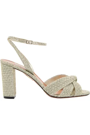 Aquazzura Donna, Scarpe, Grigio, 37 EU, new