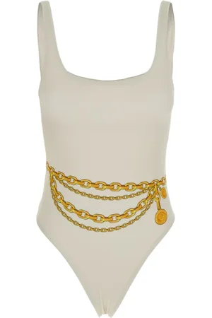 VERSACE Donna, Costumi da bagno, Bianco, M, new