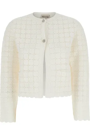 SEMICOUTURE Donna, Maglie, Bianco, M, new
