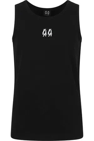 44 Label Group Uomo, Top, Nero, XL, new