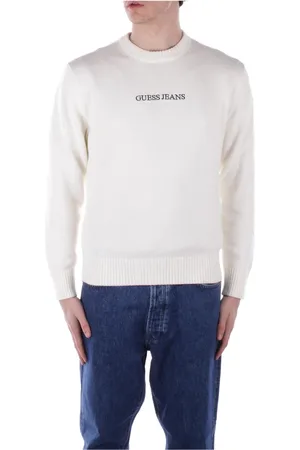 Guess Uomo, Maglie, Bianco, L, new