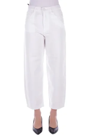 Pinko Donna, Pantaloni, Bianco, W26, new