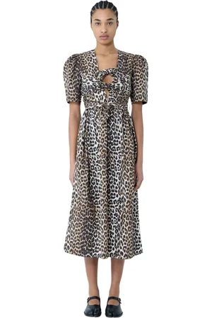 Ganni Donna, Abiti, Marrone, L, new