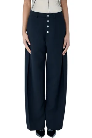 Jean Paul Gaultier Donna, Pantaloni, Nero, M, new