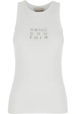 SEMICOUTURE Donna, Top, Bianco, S, new