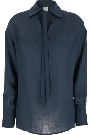 ELEVENTY Donna, Camicette , Blu, S, new