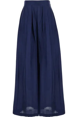 MOMONÍ Donna, Pantaloni, Blu, XS, new