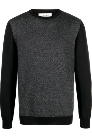 CANALI Uomo, Maglie, Nero, L, new