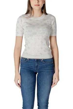 Guess Donna, Maglie, Bianco, S, new