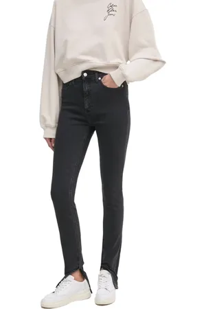 Calvin Klein Donna, Jeans, Nero, W27, new