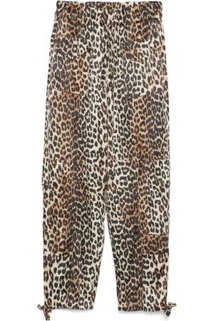 Ganni Donna, Pantaloni, Marrone, XS, new