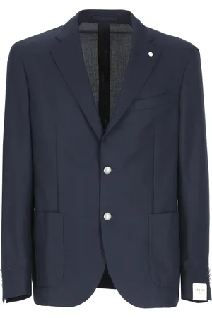 Lubiam Uomo, Giacche, Blu, XL, new