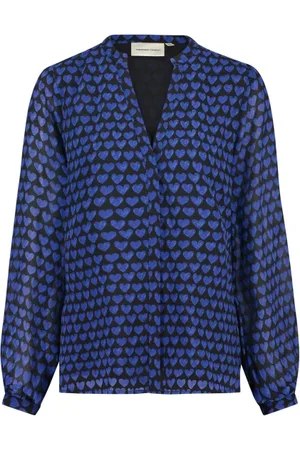 Fabienne Chapot Donna, Camicette , Blu, XS, new